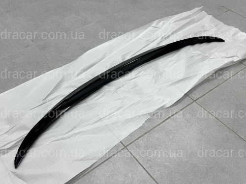 Спойлер лип на багажник BMW series 5 F10 2010-2016 ABS пластик, черный глянец артикул 8926