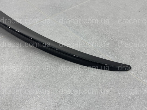Спойлер лип на багажник BMW series 5 F10 2010-2016 ABS пластик, черный глянец артикул 7918