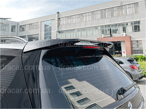 Спойлер на крышку багажника BMW X7 G07 2019- ABS пластик, цвет черный глянец  артикул 9133