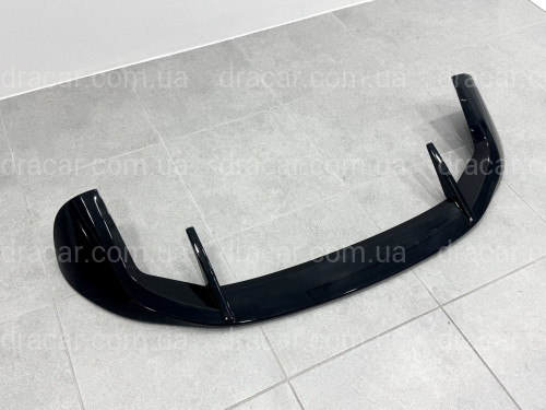 Спойлер на крышку багажника BMW X5 F15 2013-2018 ABS пластик, цвет черный глянец артикул 9140