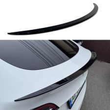 Спойлер лип для Tesla Model Y 2020-2024 ABS пластик, цвет черный глянец