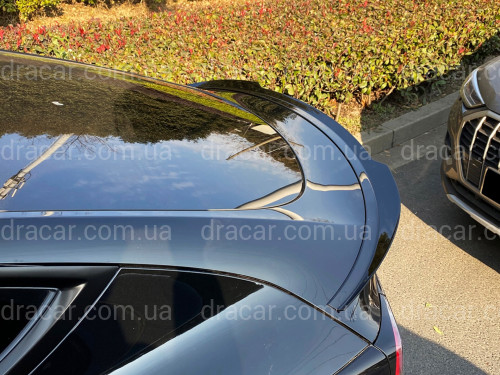 Спойлер лип Maxton Design для Tesla Model Y 2020-2024 ABS пластик, цвет черный глянец артикул 9097