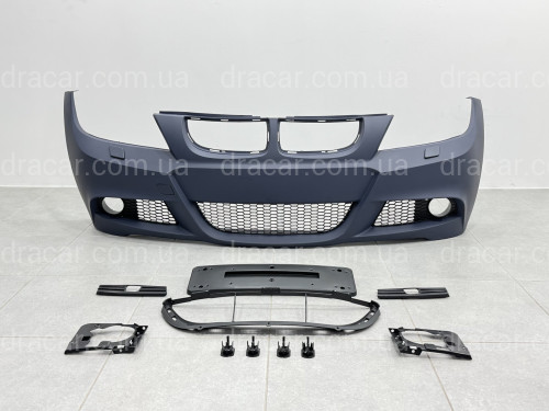 Бампер передний M Paket BMW 3 Series E90 2005-2008 артикул 9191