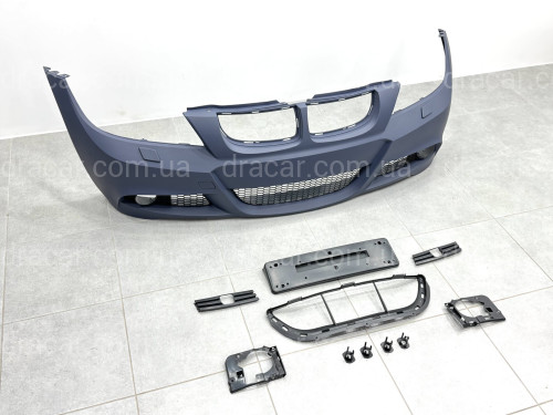 Бампер передний M Paket BMW 3 Series E90 2005-2008 артикул 9191