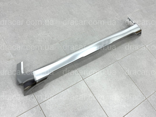 Хром нижний на решетку Lexus LX 570 2015-2022 полуматовый артикул 8247