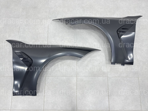 Комплект обвеса M4 G82 G83 ШИРОКАЯ ВЕРСИЯ для BMW 4 series G22 G23 2020- (капот, крылья, бампера в сборе, решетки, пороги) артикул 9159