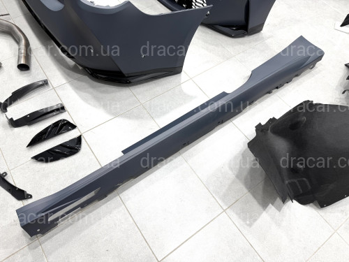 Комплект обвеса M4 G82 G83 ШИРОКАЯ ВЕРСИЯ для BMW 4 series G22 G23 2020- (капот, крылья, бампера в сборе, решетки, пороги) артикул 9159