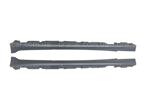 Накладки на пороги M-paket BMW 5 series F10 F11 2010-2016 артикул 7925