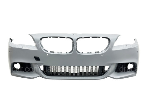 Передний бампер в сборе M Paket BMW 5 Series F10 F11 2010-2013 (под омыватели / с отверстиями под парктроники / с отверстиями туманок) артикул 7923