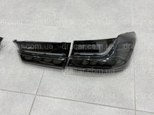 Задние LED фонари стиль M4 для BMW 3 series G20 G80 2019- дымчатые, комплект 4шт. артикул 9306