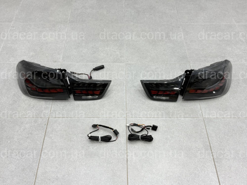 Задние фонари SMOKE M4 Style GTS BMW 4 series F32 F33 F36 F82 F83 артикул 9032