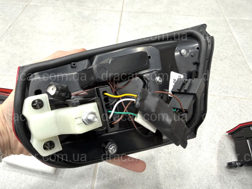 Задние LED фонари стиль M4 для BMW 3 series F30 2012-2018 красные, комплект 4шт. артикул 9302