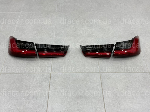 Задние фонари Европа с жёлтым поворотником для BMW 3 series G20 G80 2019- артикул 9278