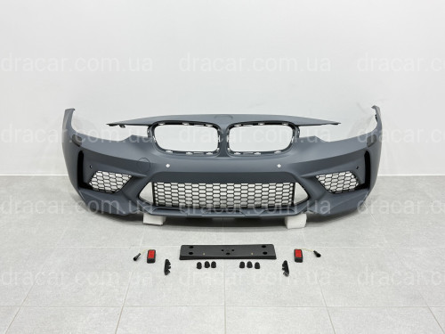 Передний бампер CS стиль BMW 3 Series F30 F31 2012-2018  артикул 9149