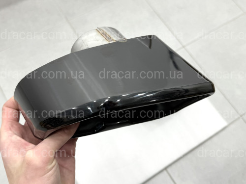 Насадки на выхлопные трубы M Paket для BMW X3 G01 / X4 G02 2018-2021 черные артикул 9308
