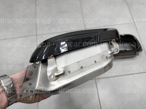 Насадки на выхлопные трубы M50i для BMW X5 G05 / X6 G06 / X7 G07 черные артикул 9323