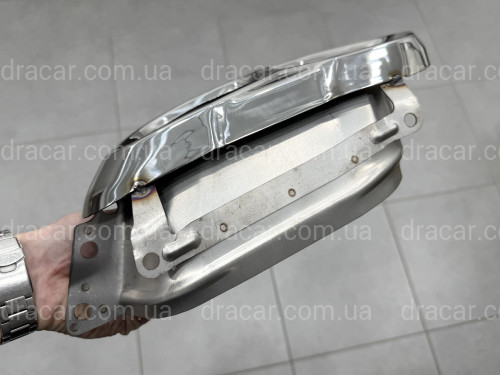 Насадки на выхлопные трубы M60i LCI для BMW X5 G05 / X6 G06 / X7 G07 хром артикул 9320