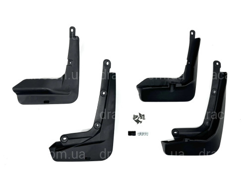 Брызговики BMW iX 2021+, комплект 4 шт. артикул 9276