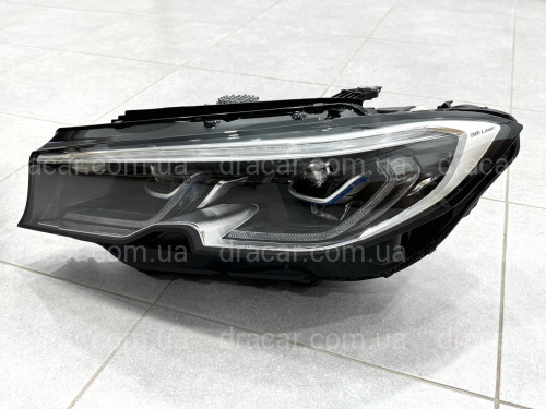 Фары Laser BMW 3 series G20 / G21 2018-2022, 2 РЕЖИМА ДХО БЕЛЫЕ / ЖЕЛТЫЕ	 артикул 9058