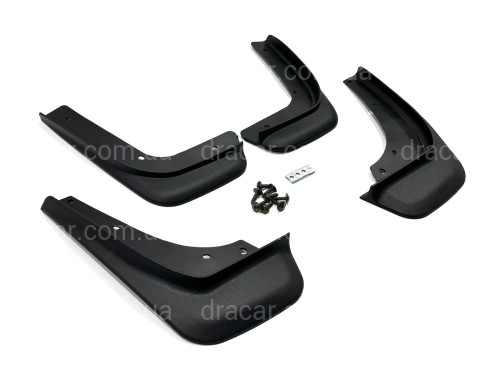 Брызговики Volvo C30 2009-2012, комплект 4 шт. артикул 9396