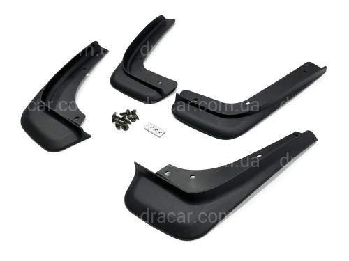 Брызговики Volvo C30 2009-2012, комплект 4 шт. артикул 9396