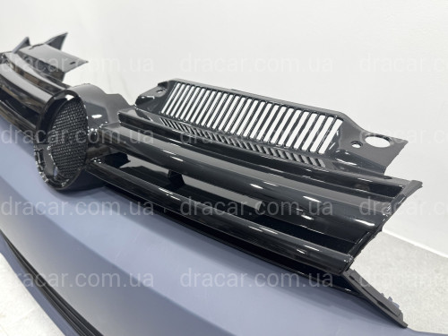 Передний бампер R20 style Volkswagen Golf 6 2008-2013 артикул 9235