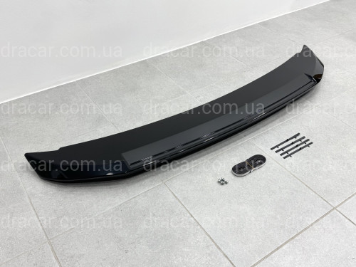 Спойлер багажника Ford Mustang 2010-2014 ABS пластик, цвет черный глянец артикул 9077