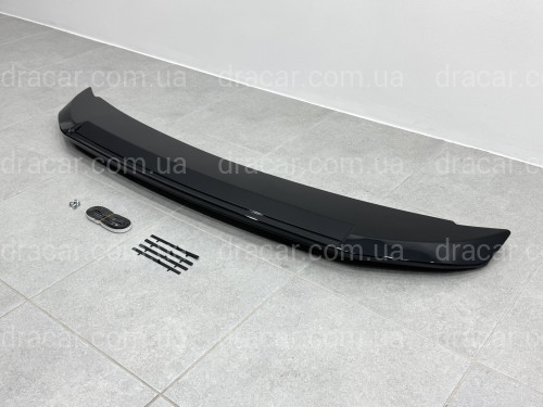 Спойлер багажника Ford Mustang 2010-2014 ABS пластик, цвет черный глянец артикул 9077