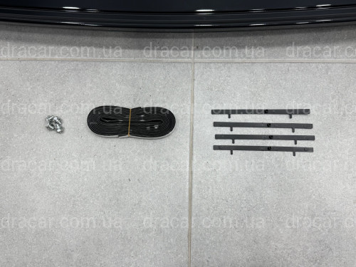 Спойлер багажника Ford Mustang 2010-2014 ABS пластик, цвет черный глянец артикул 9077