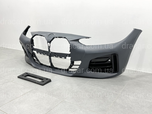 Передний бампер M paket BMW 4 series G26 2020- артикул 9252