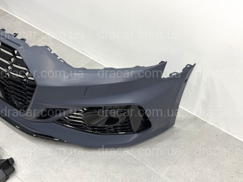 Бампер передний в стиле RS5 для Audi A5 2020+ артикул 9424
