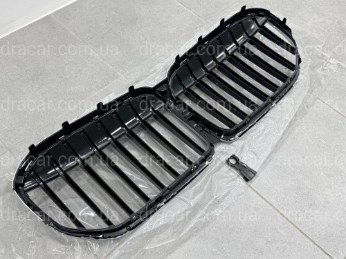 Решетка радиатора ноздри BMW 7 Series G11 / G12 2020-2023 хром артикул 3125
