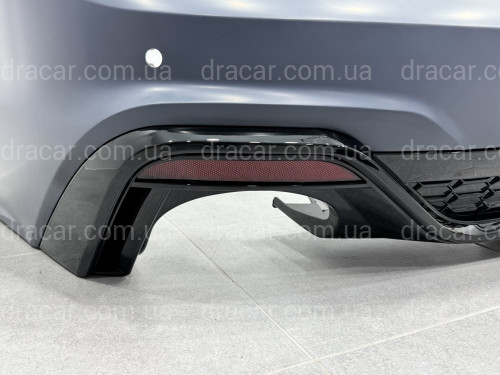 Бампер задний в стиле RS5 2020+ для Audi A5 2016-2024 артикул 9434