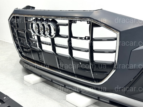 Бампер передний в сборе S-Line для Audi Q8 2018-2024 артикул 9426