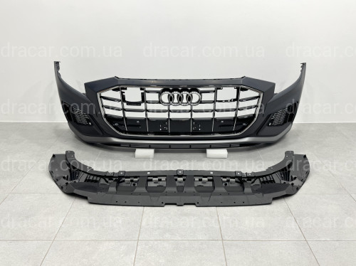 Бампер передний в сборе S-Line для Audi Q8 2018-2024 артикул 9426