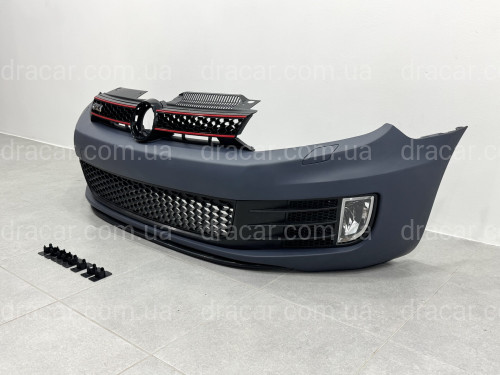Передний бампер GTI Volkswagen Golf 6 2008-2013	 артикул 9237