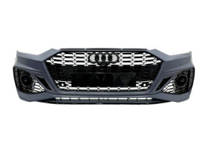 Бампер передний в стиле RS5 2020+ для Audi A5 2016-2019