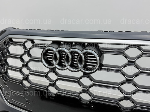 Бампер передний в сборе S-Line CHROME для Audi Q5 2021-2024 артикул 9414