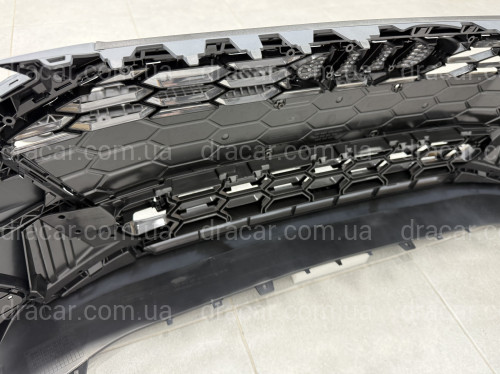 Бампер передний в сборе S-Line CHROME для Audi A4 B9 2020-2023 артикул 9443
