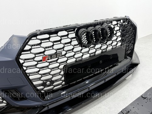 Бампер передний в стиле RS5 для Audi A5 2016-2019 артикул 9432