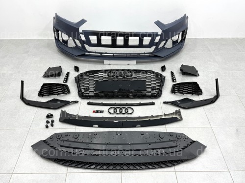 Бампер передний в стиле RS5 для Audi A5 2016-2019 артикул 9432