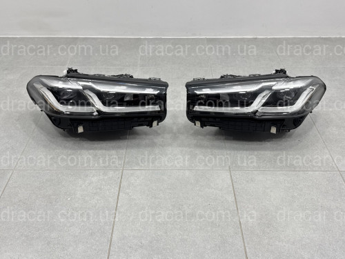 Фары Adaptive LED LCI 2020+ рестайлинг для BMW G30 / G31 2016-2020 2шт. с заменой бампера на 20+ артикул 9496