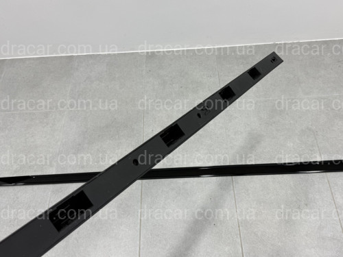 Лезвия под пороги M-Performance BMW 5 series G60 G61 2024- 2шт. черный глянец артикул 9498