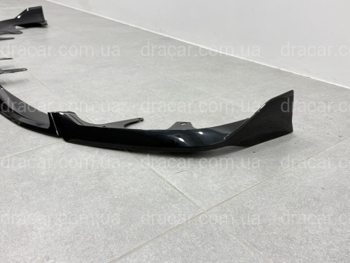 Обвес юбка переднего бампера M-Performance для BMW 5 series G60 G61 2024-, цвет черный глянец артикул 9515
