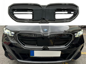 Решетка радиатора ноздри с подсветкой Iconic Glow BMW 5 series G60 G90 i5 2024-