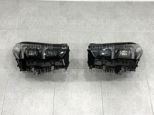 Фары BMW LED для BMW 5 series G60 G61 G90 2023+ 2шт., комплектные с блоками артикул 9091
