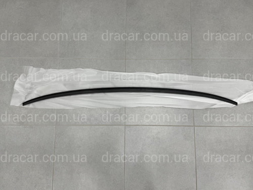 Спойлер лип на багажник Audi A6 С7 2011-2017 ABS пластик, цвет черный глянец артикул 9473