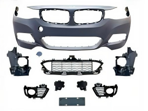 Бампер передний в сборе M Paket BMW 3 series GT F34 2013-2020 ПОД ПАРКТРОНИКИ
