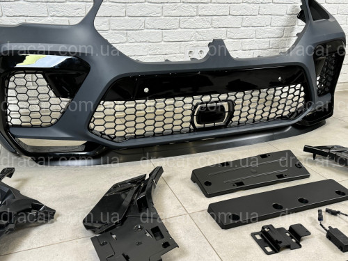Бампер передний BMW X6M F96 / X6 G06 2018-2022 артикул 9543