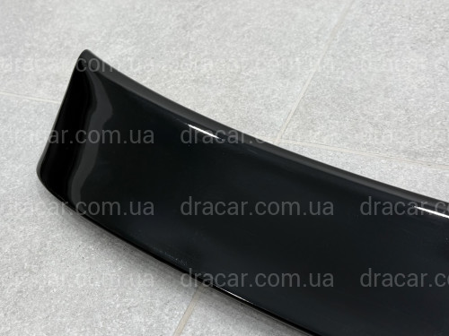Козырек на стекло Mercedes-Benz E class W211 2003-2009 ABS пластик, цвет черный глянец артикул 9452